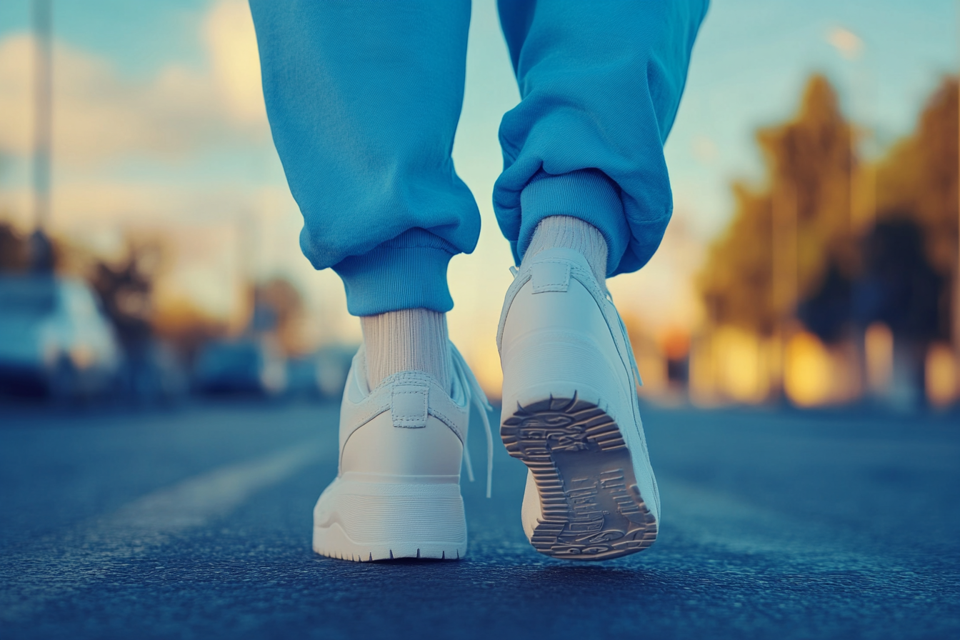 Un gros plan sur les chaussures d'une femme | Source : Midjourney