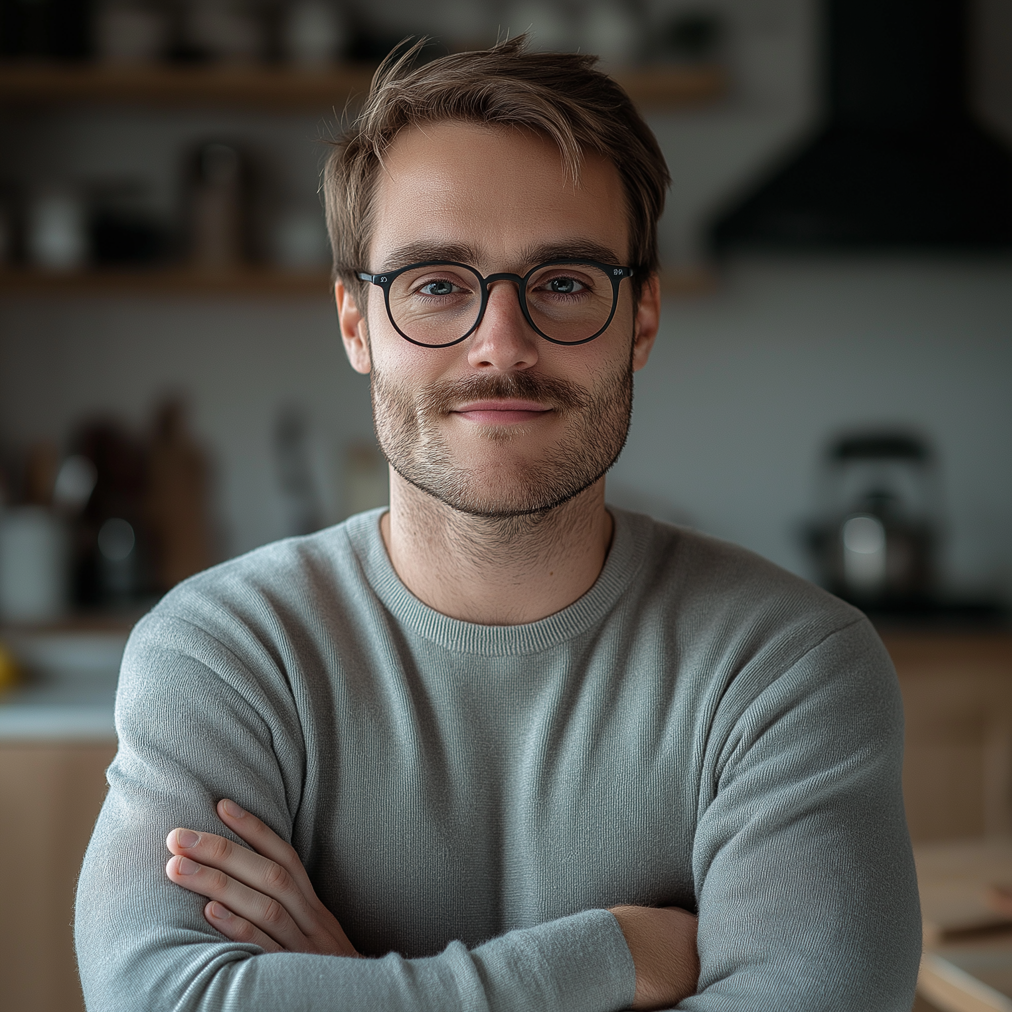 Un homme avec un sourire d'autosatisfaction sur le visage | Source : Midjourney