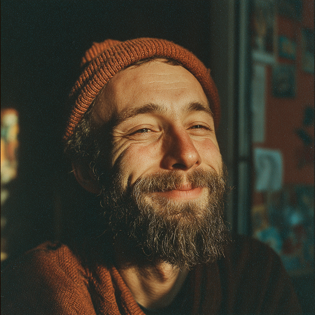 Un homme heureux | Source : Midjourney