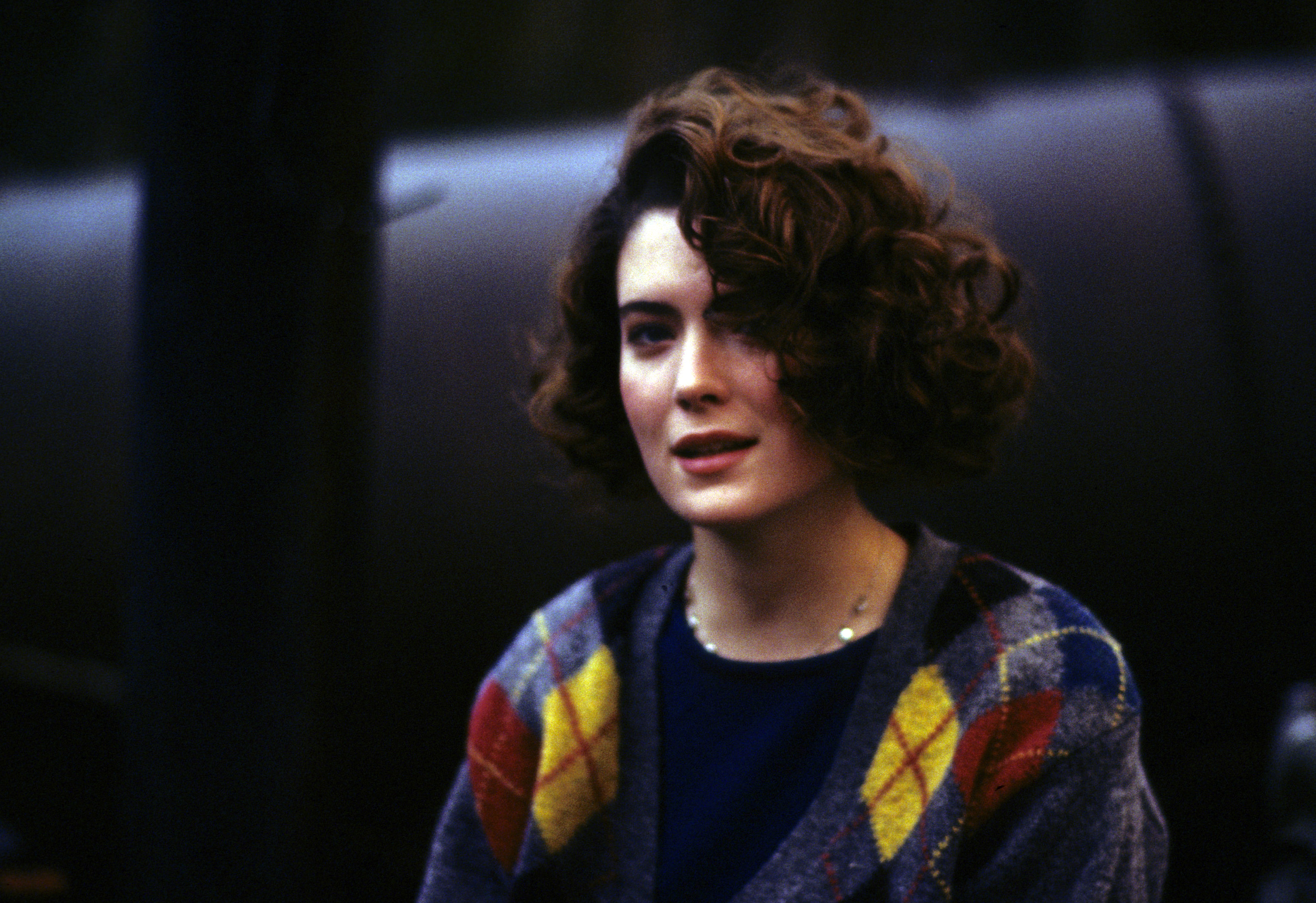 Lara Flynn Boyle pendant le tournage de « Twin Peaks », vers 1990 | Source : Getty Images