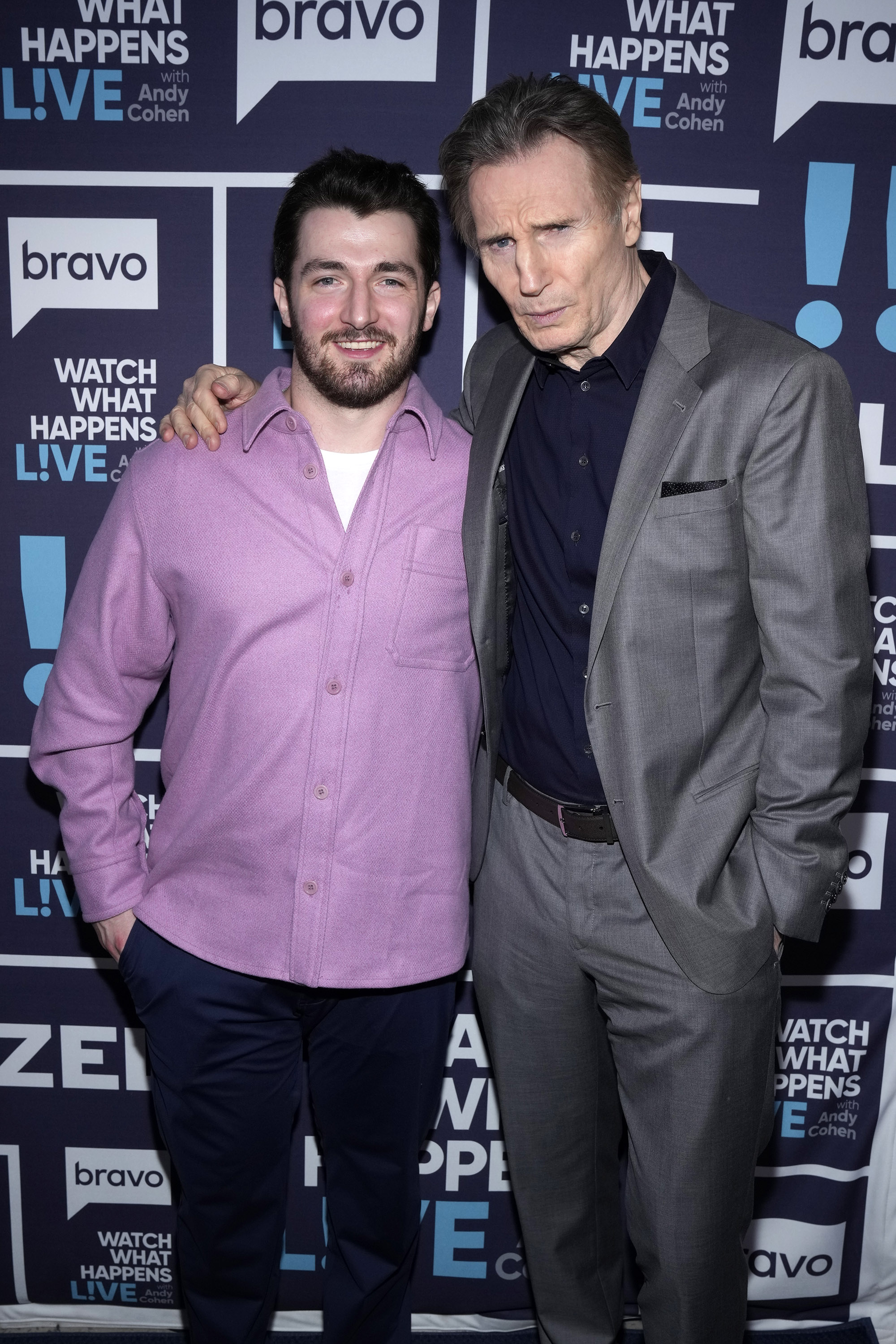 Daniel et Liam Neeson photographiés en 2023 | Source : Getty Images