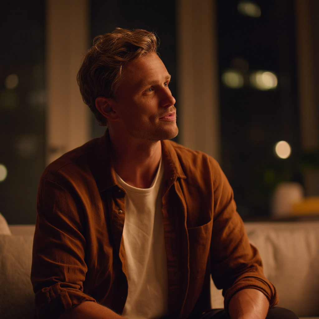 Un homme qui parle | Source : Midjourney