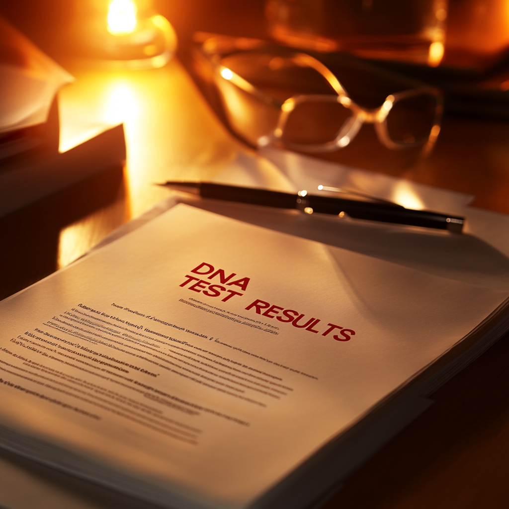 Papiers médicaux sur la table | Source : Midjourney