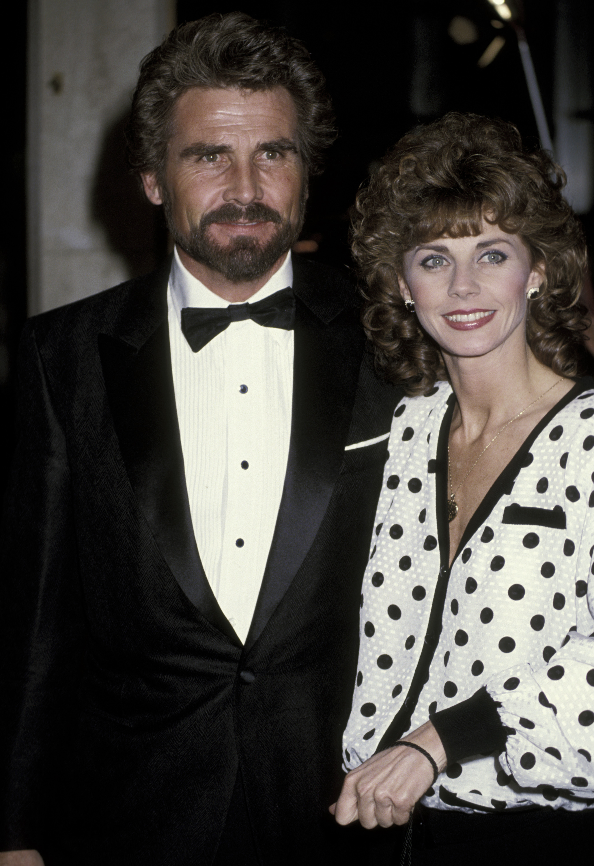 James Brolin et Jan Smithers lors de la 43e édition des Golden Globe Awards, le 24 janvier 1986, à Beverly Hills, en Californie | Source : Getty Images