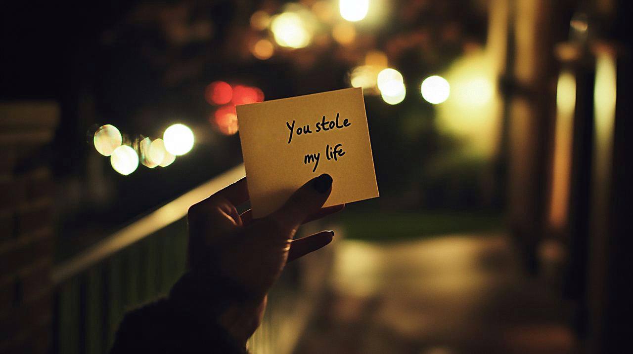 Une note dans la main d'une femme | Source : Midjourney