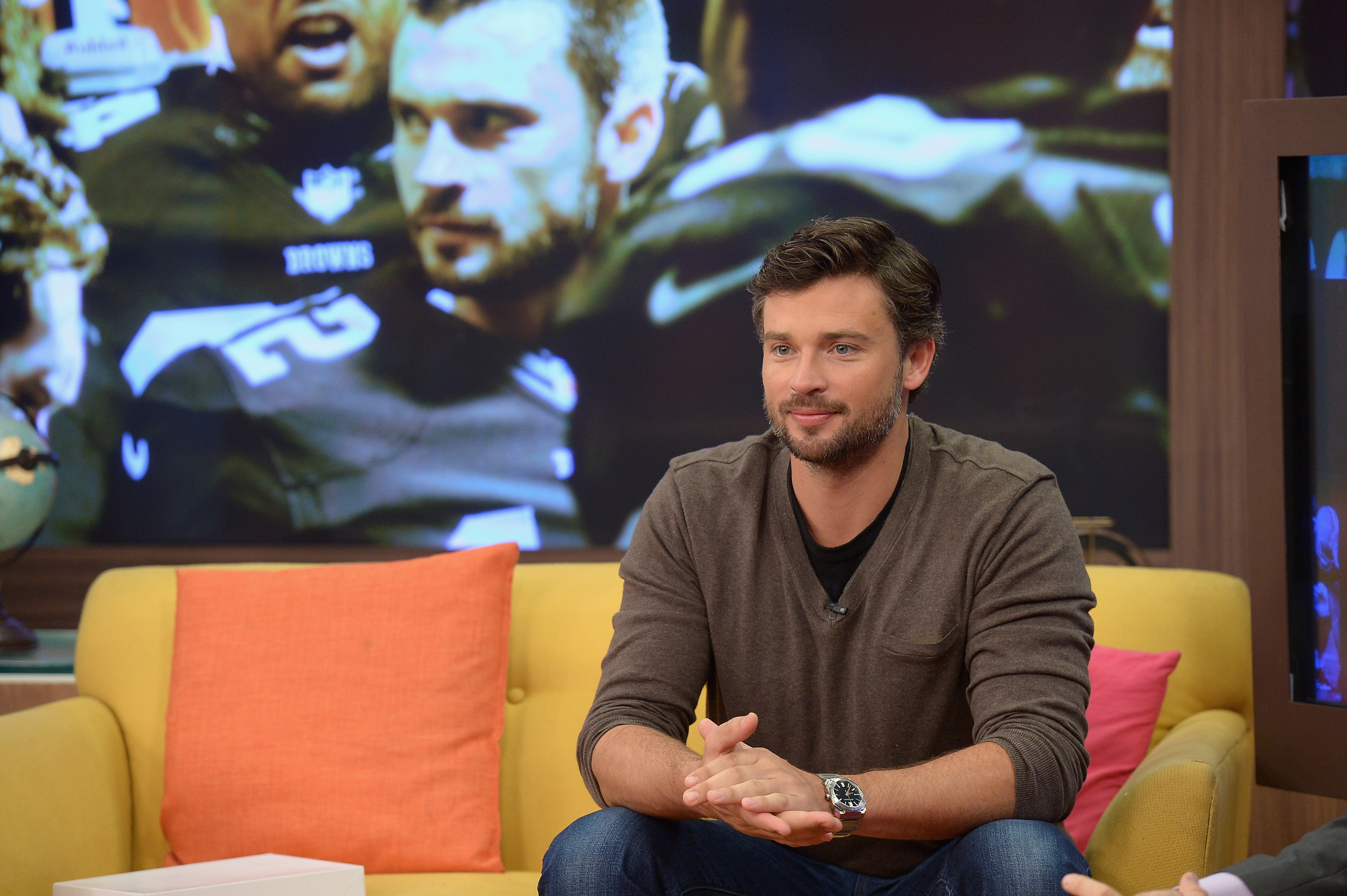 Tom Welling sur le plateau de « Despierta America » le 25 mars 2014, à Miami, en Floride | Source : Getty Images