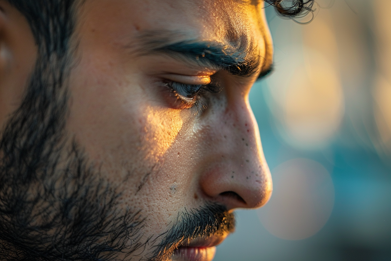 Un homme solennel et sérieux | Source : Midjourney