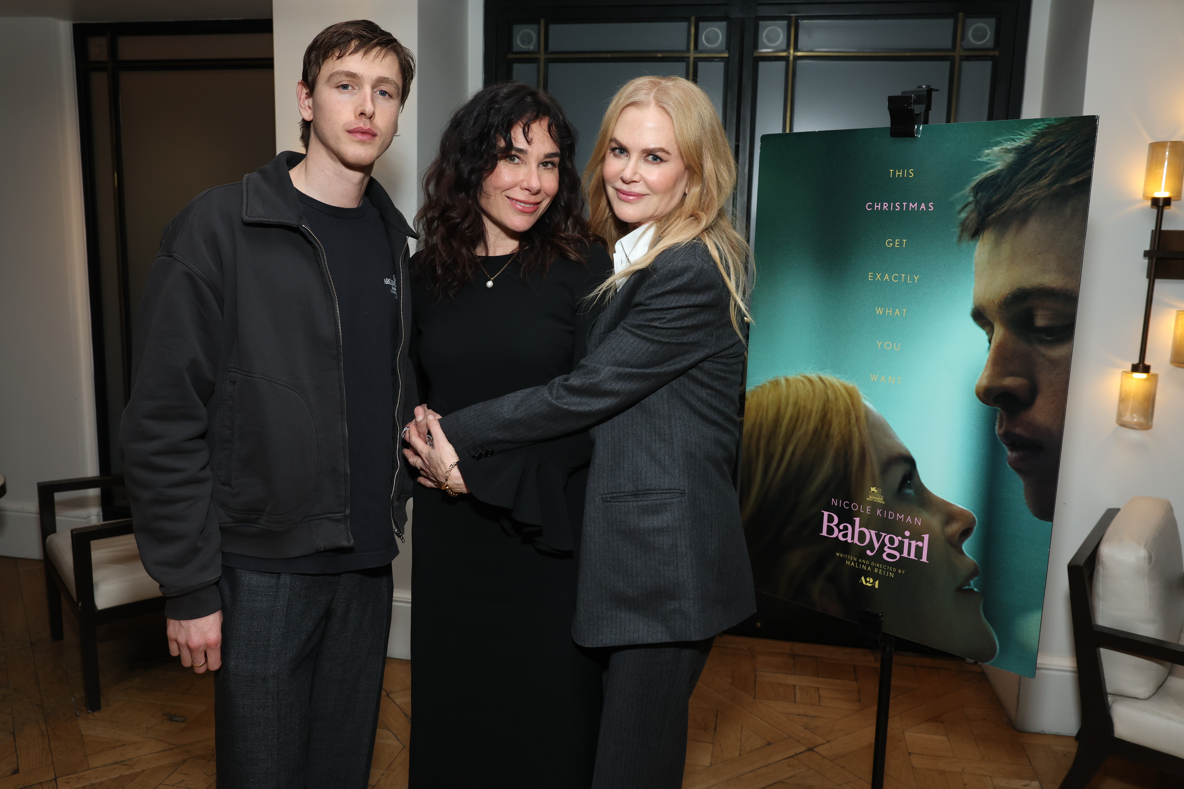 Harris Dickinson, Halina Reijn et Nicole Kidman | Source : Getty Images