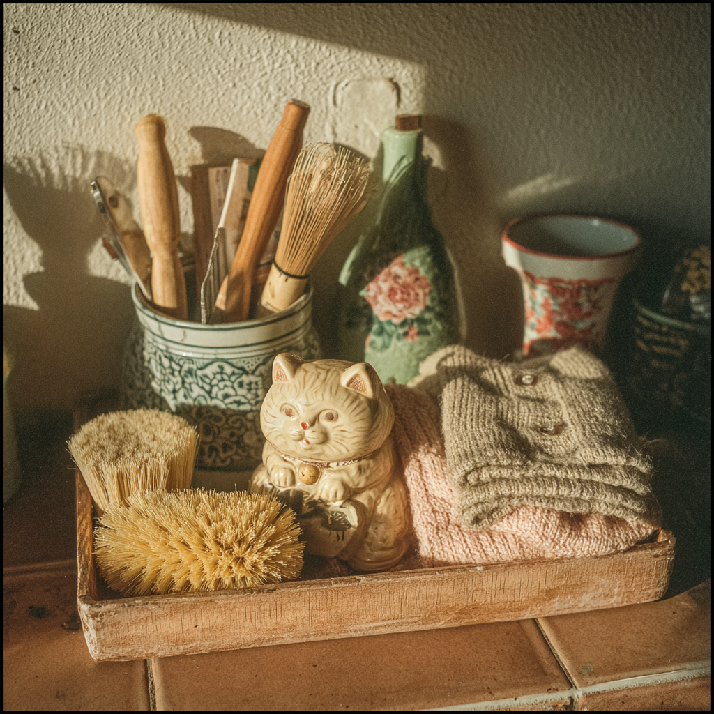 Une boîte remplie de bibelots | Source : Midjourney