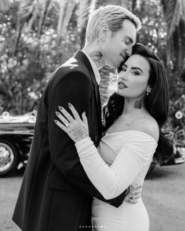 Jordan "Jutes" Lutes et Demi Lovato partagent un moment de tendresse. | Source : Instagram/josevilla