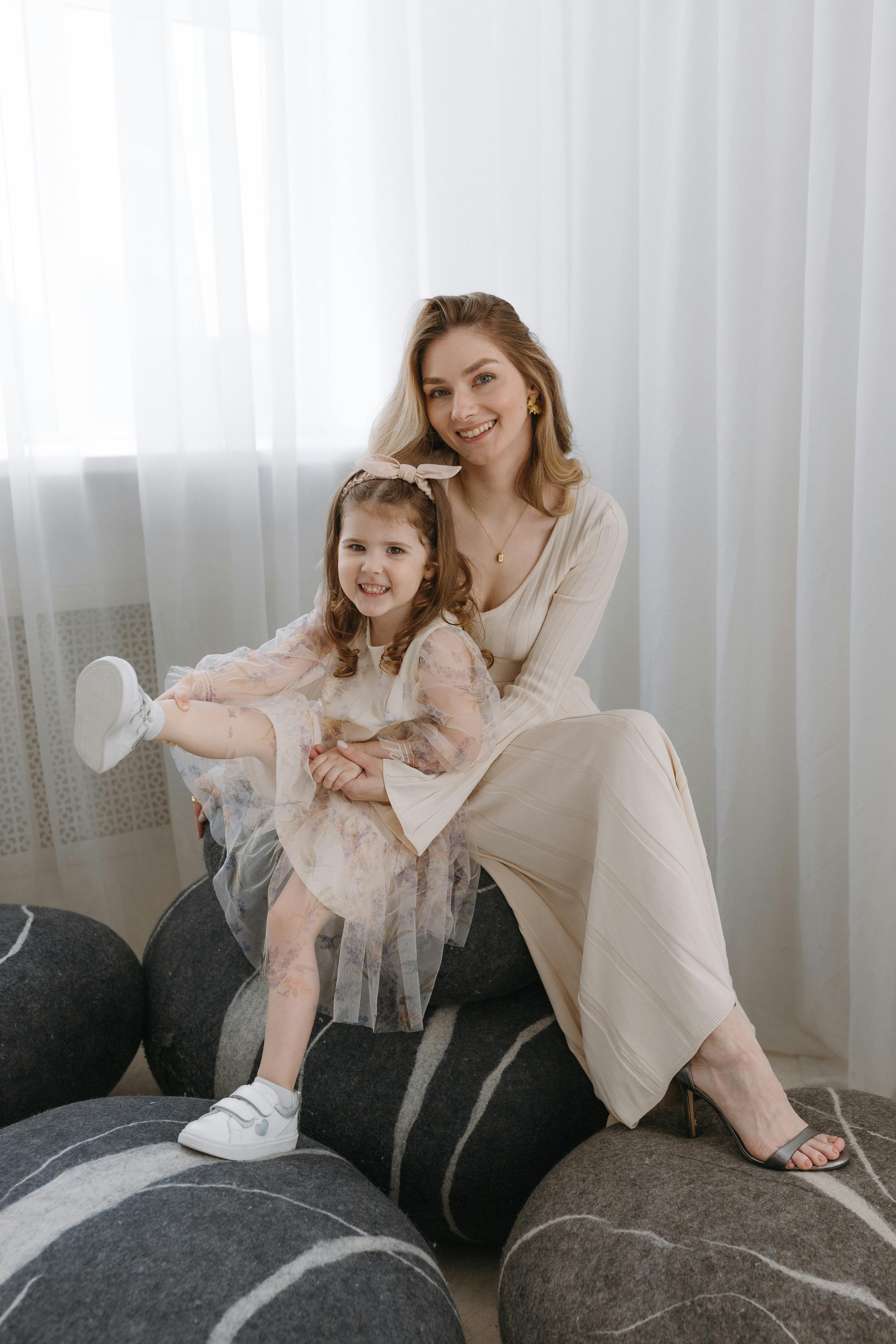 Une mère et une fille heureuses | Source : Pexels