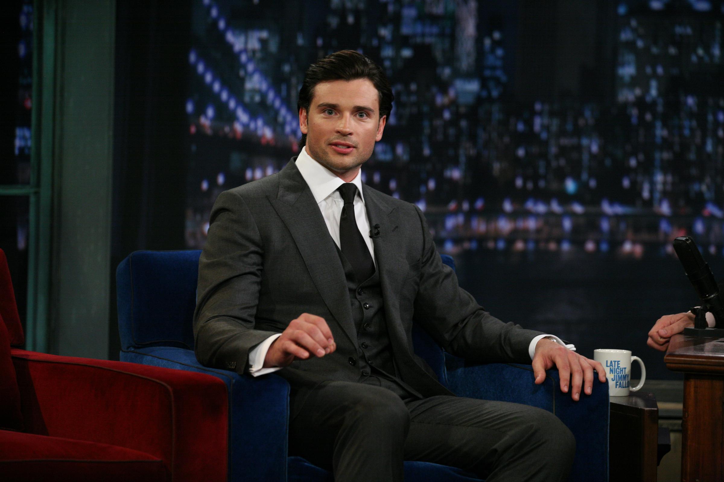 Tom Welling dans l'émission « Late Night with Jimmy Fallon » le 5 mai 2011 | Source : Getty Images