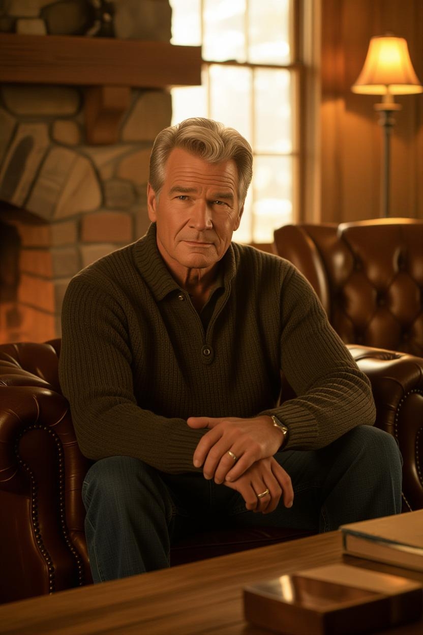 Une image de Patrick Swayze générée par l'IA. | Source : Grok
