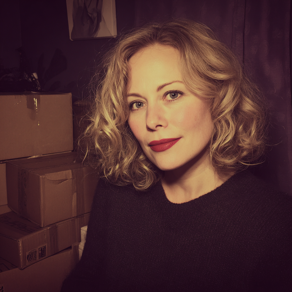 Une femme suffisante avec du rouge à lèvres rouge | Source : Midjourney