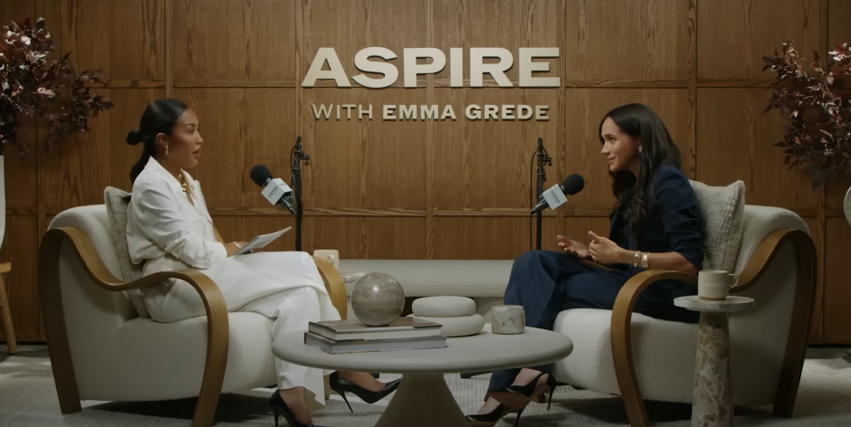 Emma Grede et Meghan Markle discutent des réseaux sociaux dans l'émission "Aspire with Emma Grede" le 17 juin 2025 | Source : Youtube/Emma Grede