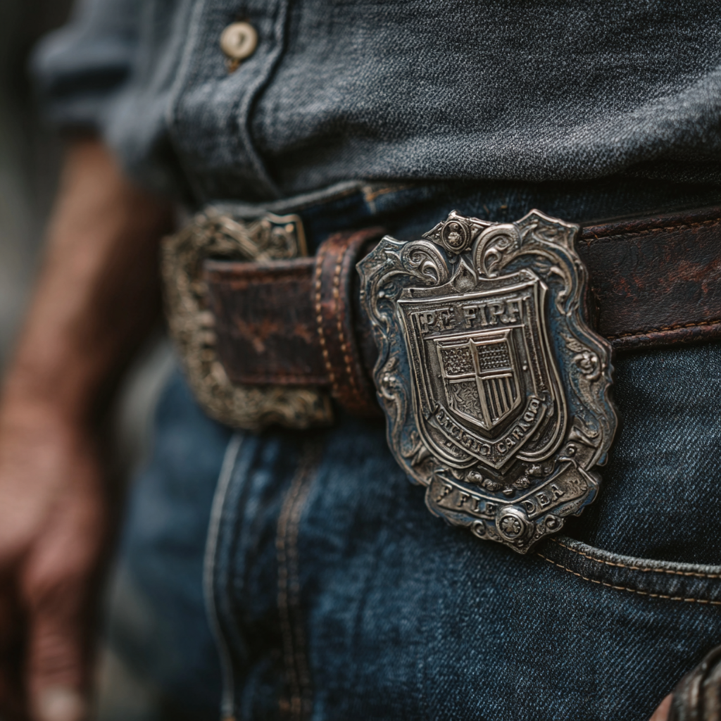 Gros plan sur un badge | Source : Midjourney