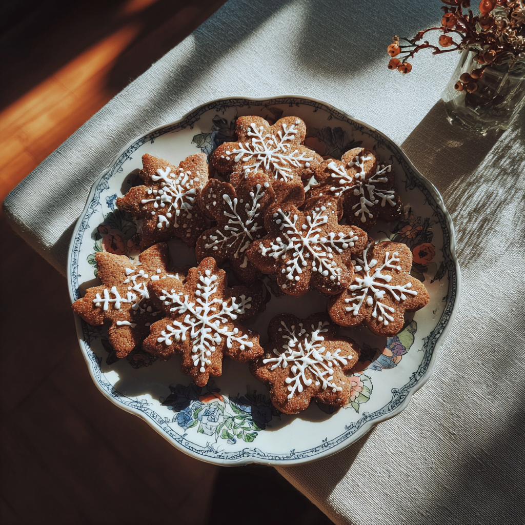Une assiette de biscuits | Source : Midjourney