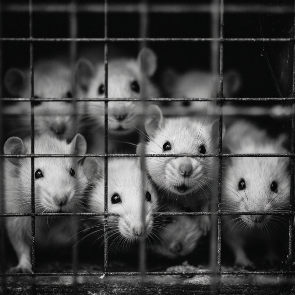 Des rats dans une cage | Source : Midjourney