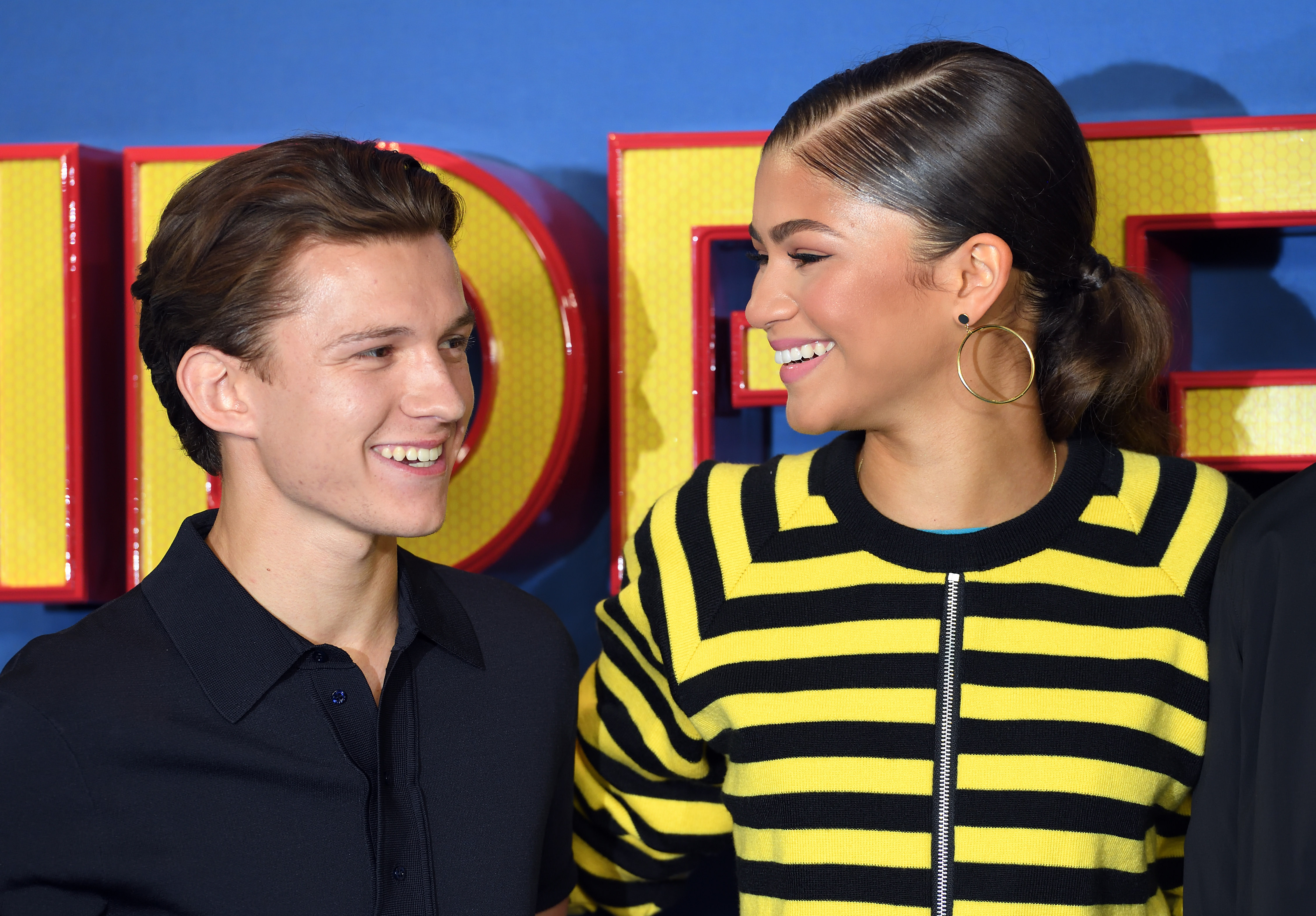 Tom Holland et Zendaya assistent au « Spider-Man : Homecoming » photocall à Ham Yard Hotel le 15 juin 2017 à Londres, Angleterre | Source : Getty Images