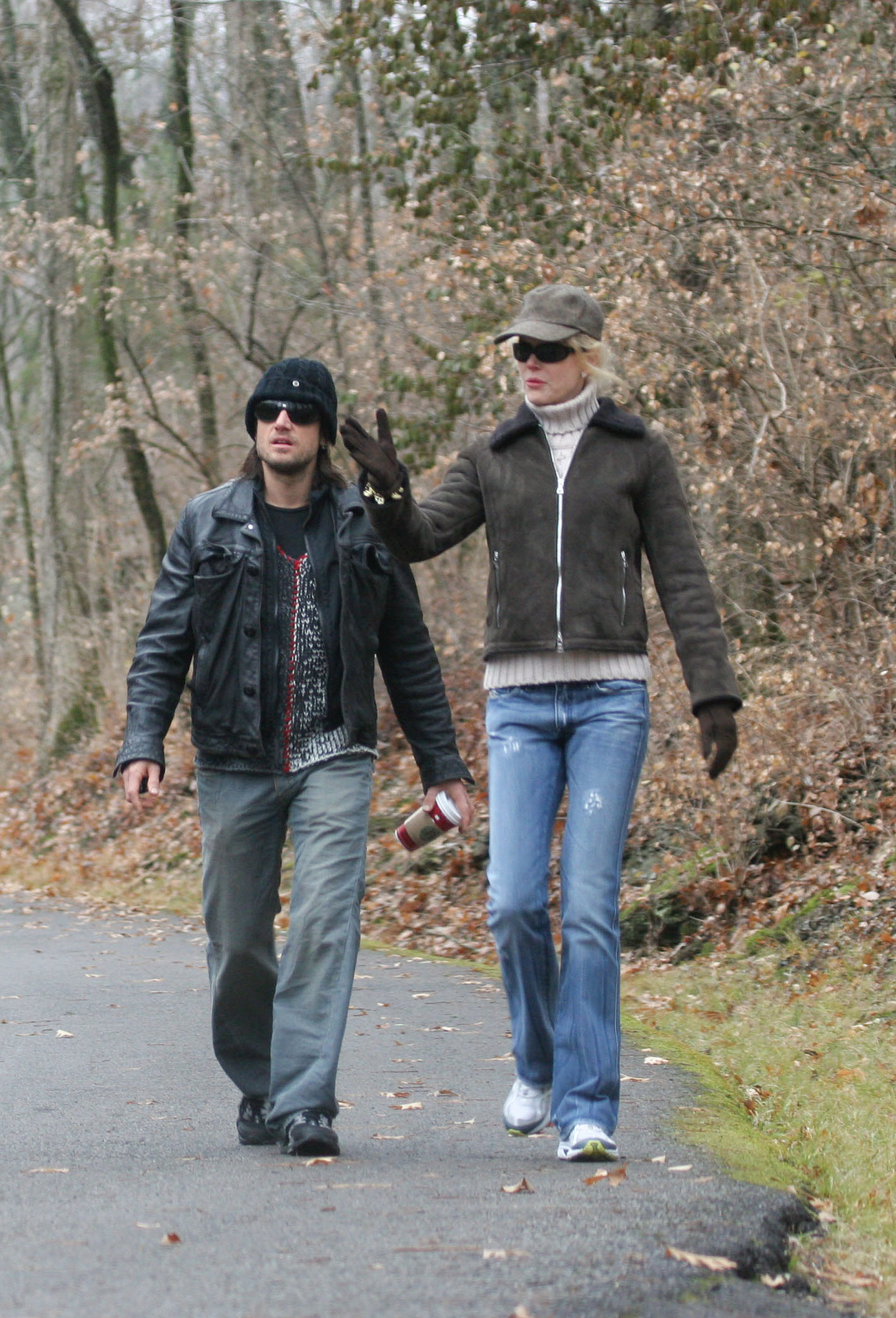 Keith Urban et Nicole Kidman aperçus à Nashville, dans le Tennessee, le 25 décembre 2005. | Source : Getty Images