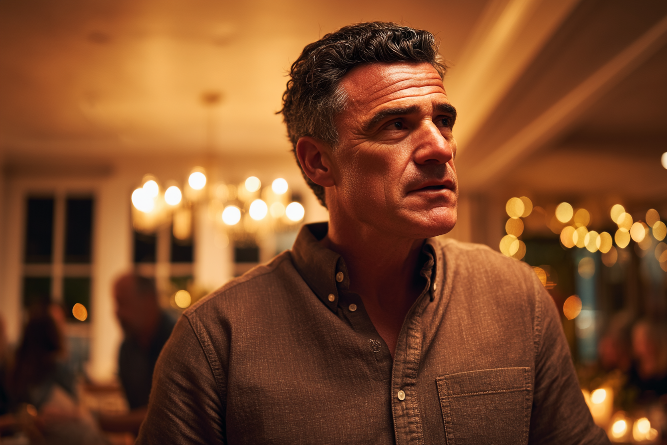 Un homme dans un restaurant | Source: Midjourney