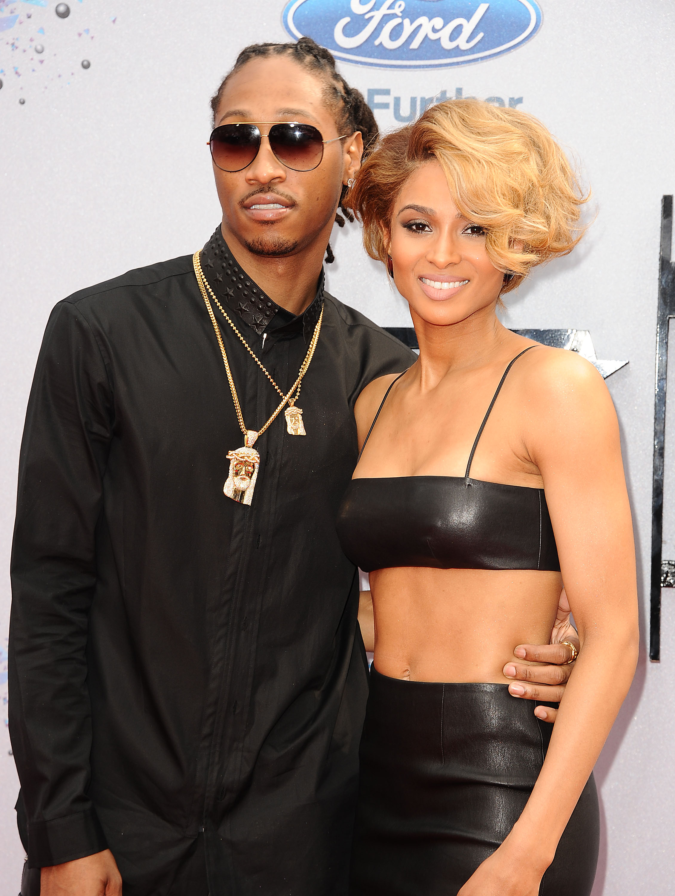 Future et Ciara lors de la cérémonie des BET Awards 2013, le 30 juin à Los Angeles, en Californie. | Source : Getty Images