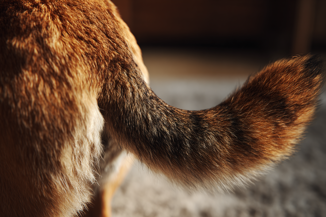 La queue d'un chien | Source : Midjourney