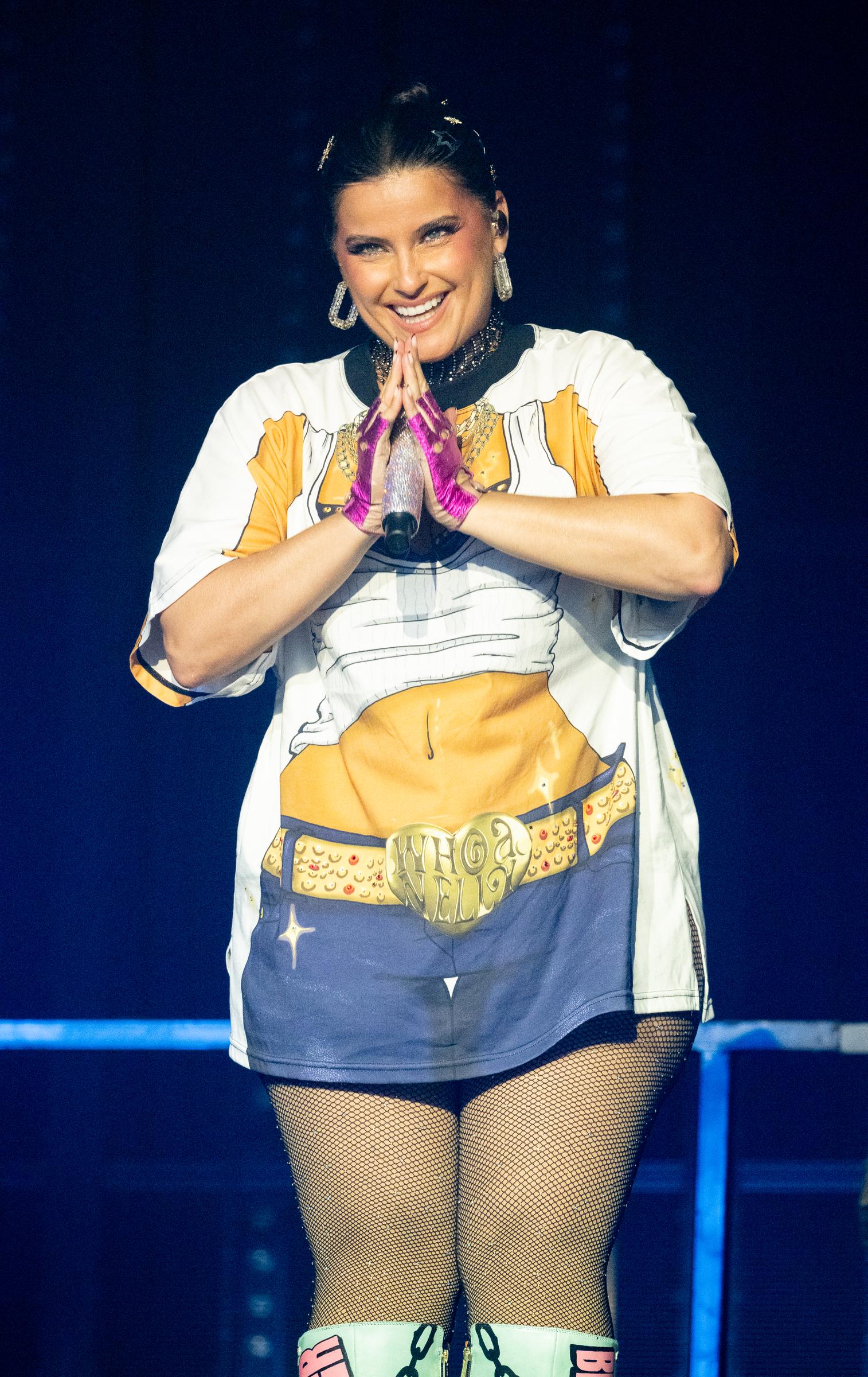 Nelly Furtado lors de la Manchester Pride 2025, le 24 août en Angleterre | Source : Getty Images