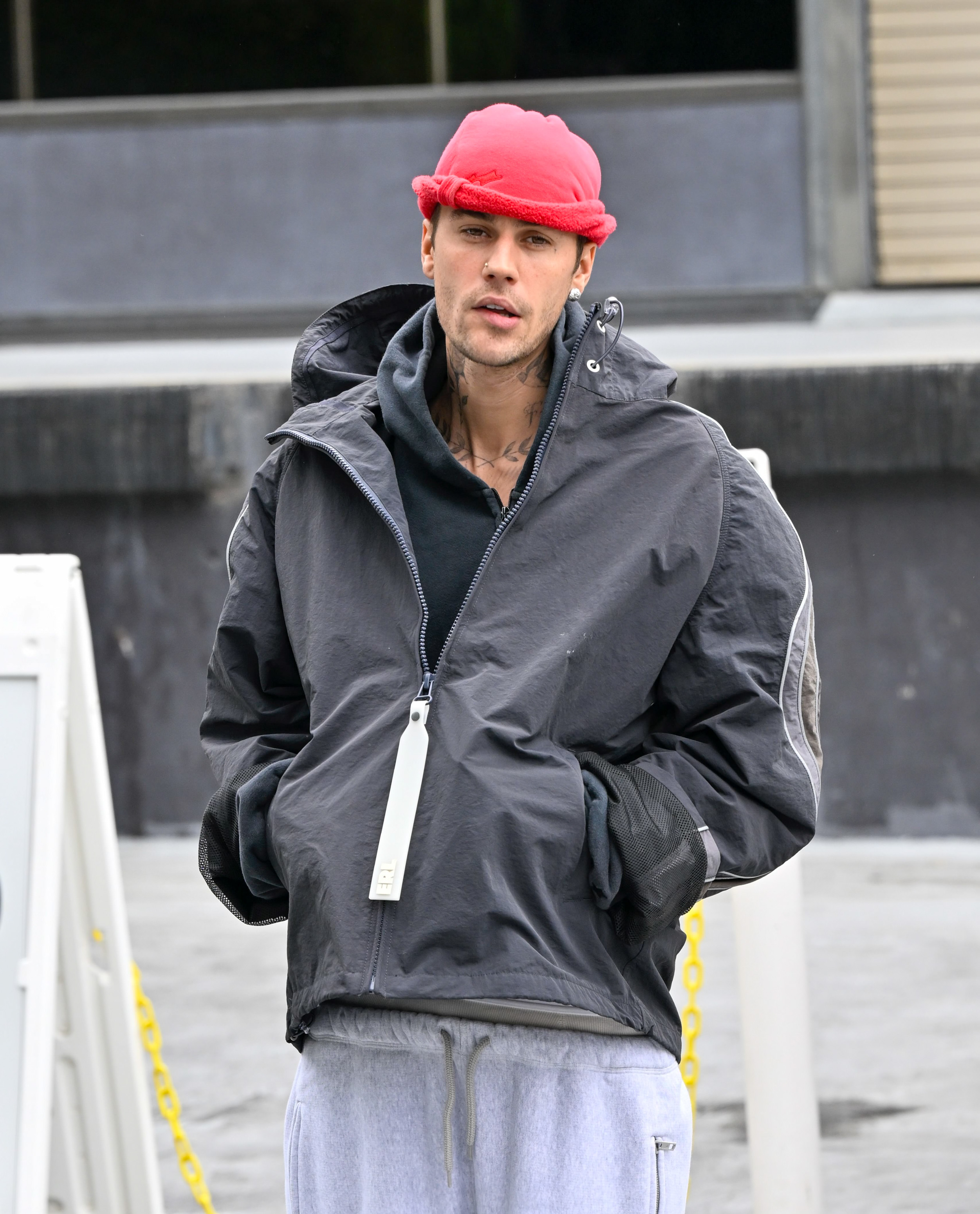Justin Bieber vu le 15 avril 2025 à Los Angeles, en Californie. | Source : Getty Images
