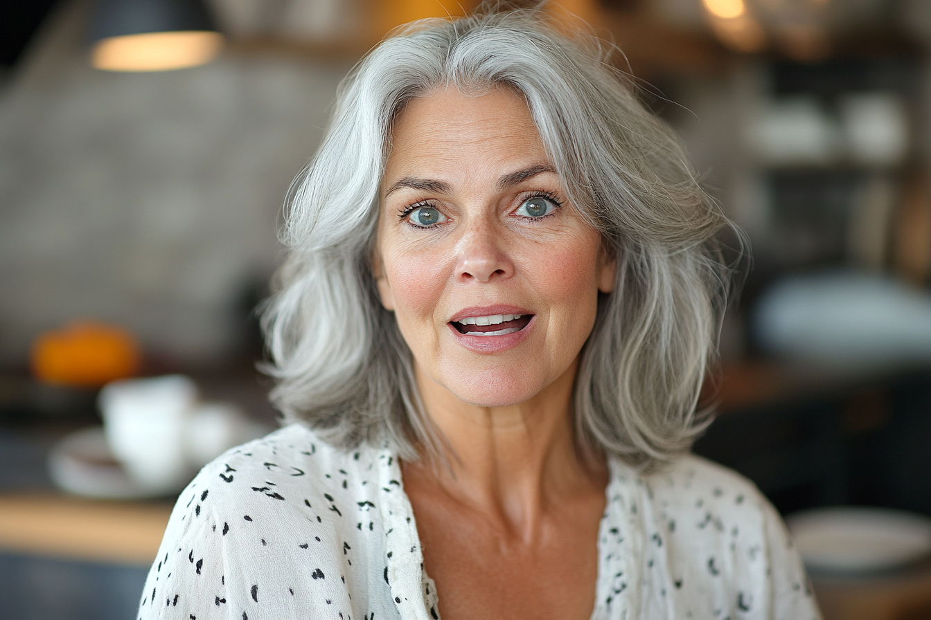 Une femme qui parle à quelqu'un | Source : Midjourney
