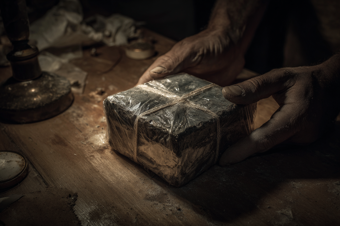 Une boîte en métal | Source : Midjourney