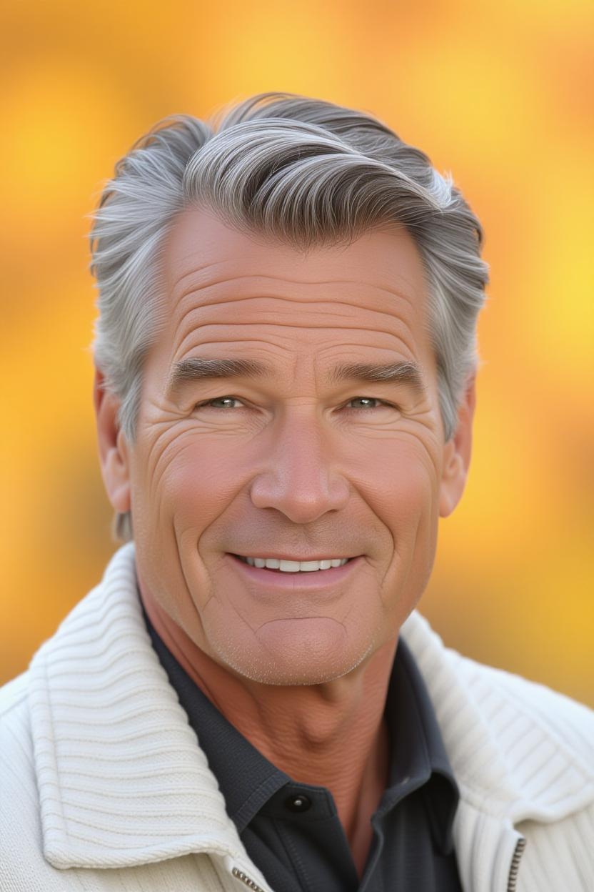 Ce à quoi aurait pu ressembler Patrick Swayze aujourd'hui, réimaginé grâce à l'IA. | Source : Grok