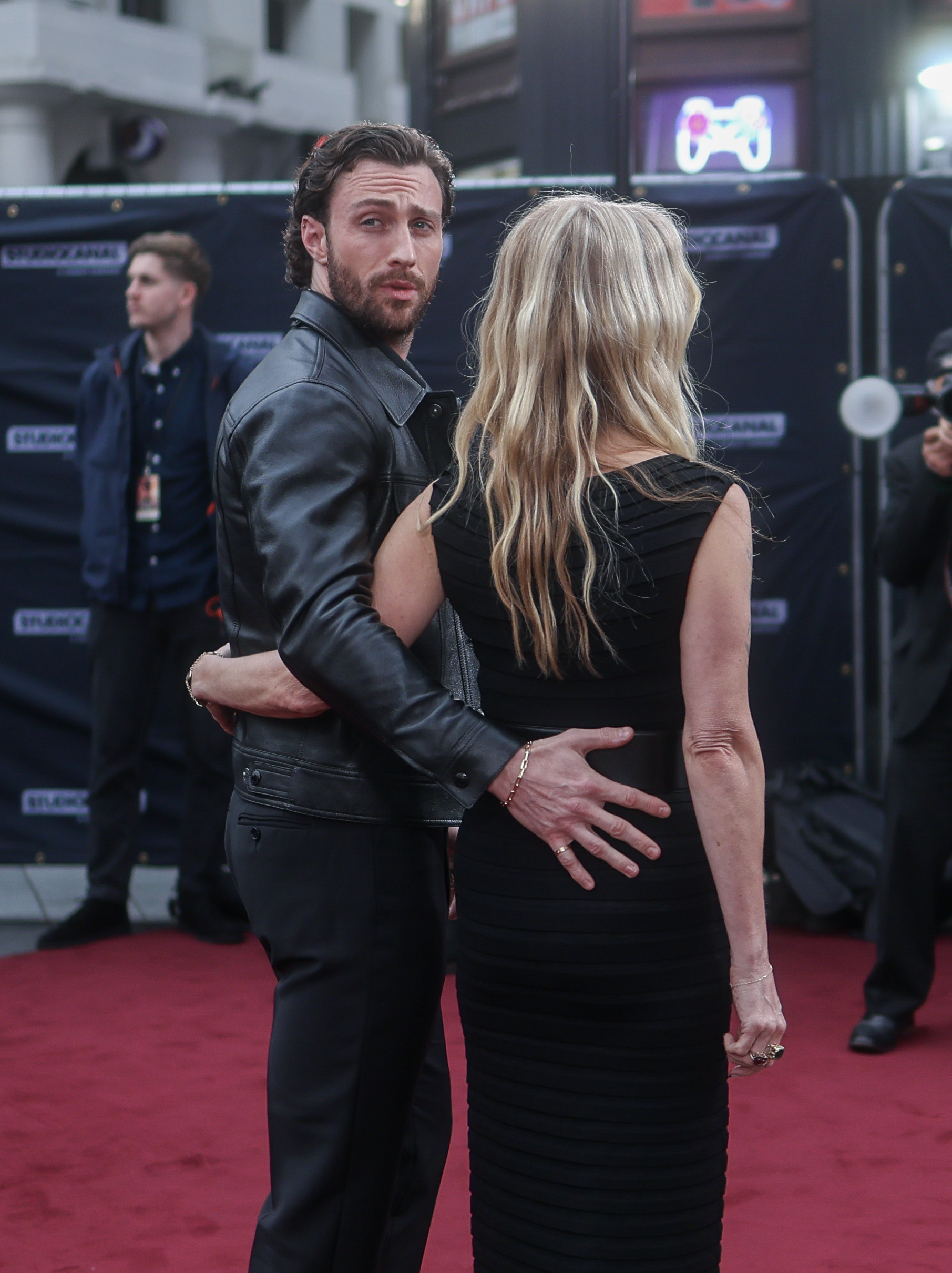 Sam et Aaron Taylor-Johnson assistent à la première mondiale de Back To Black" le 8 avril 2024 | Source : Getty Images