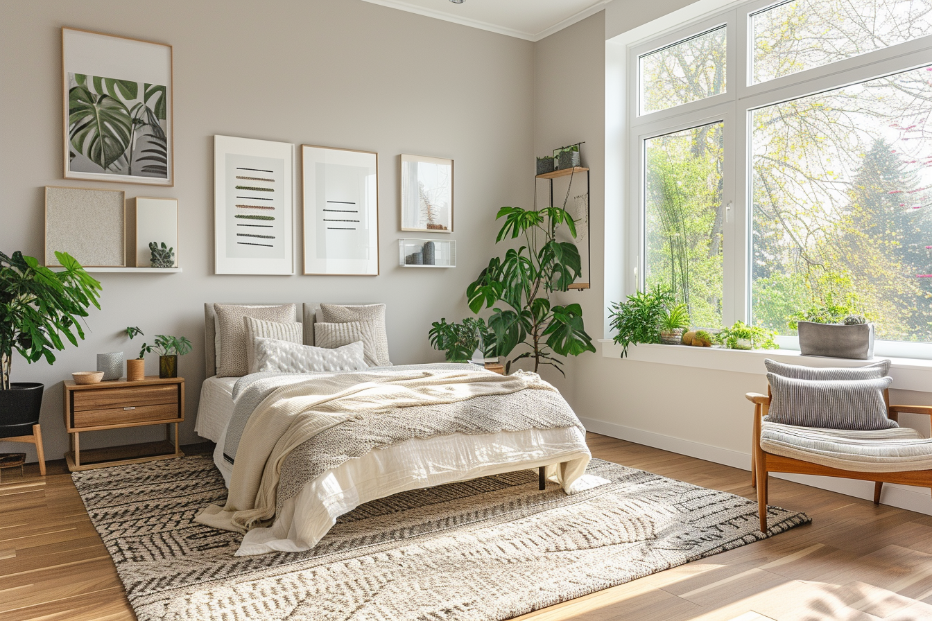 Une chambre à coucher propre | Source : Midjourney
