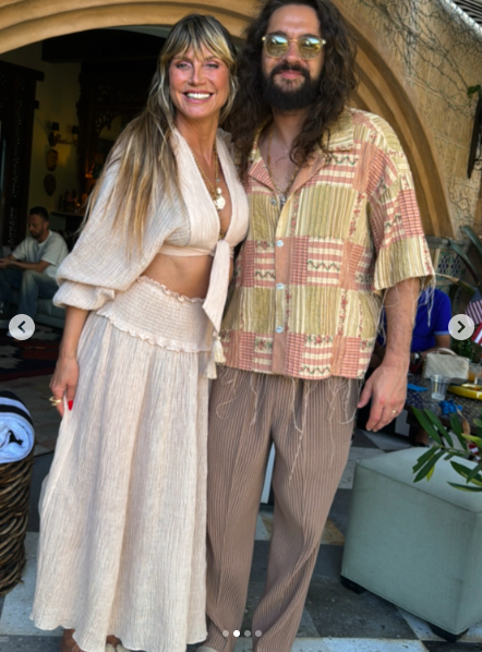 Heidi Klum et Tom Kaulitz. | Source : Instagram/heidiklum