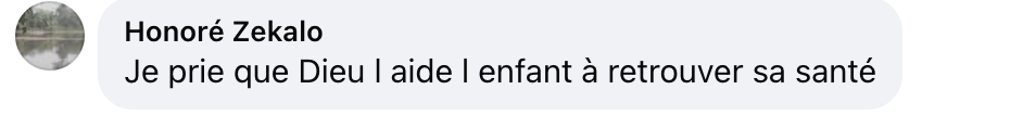 Commentaire d'un internaute concernant l'enfant testé positif à la cocaïne | Source : Facebook/BFMTV