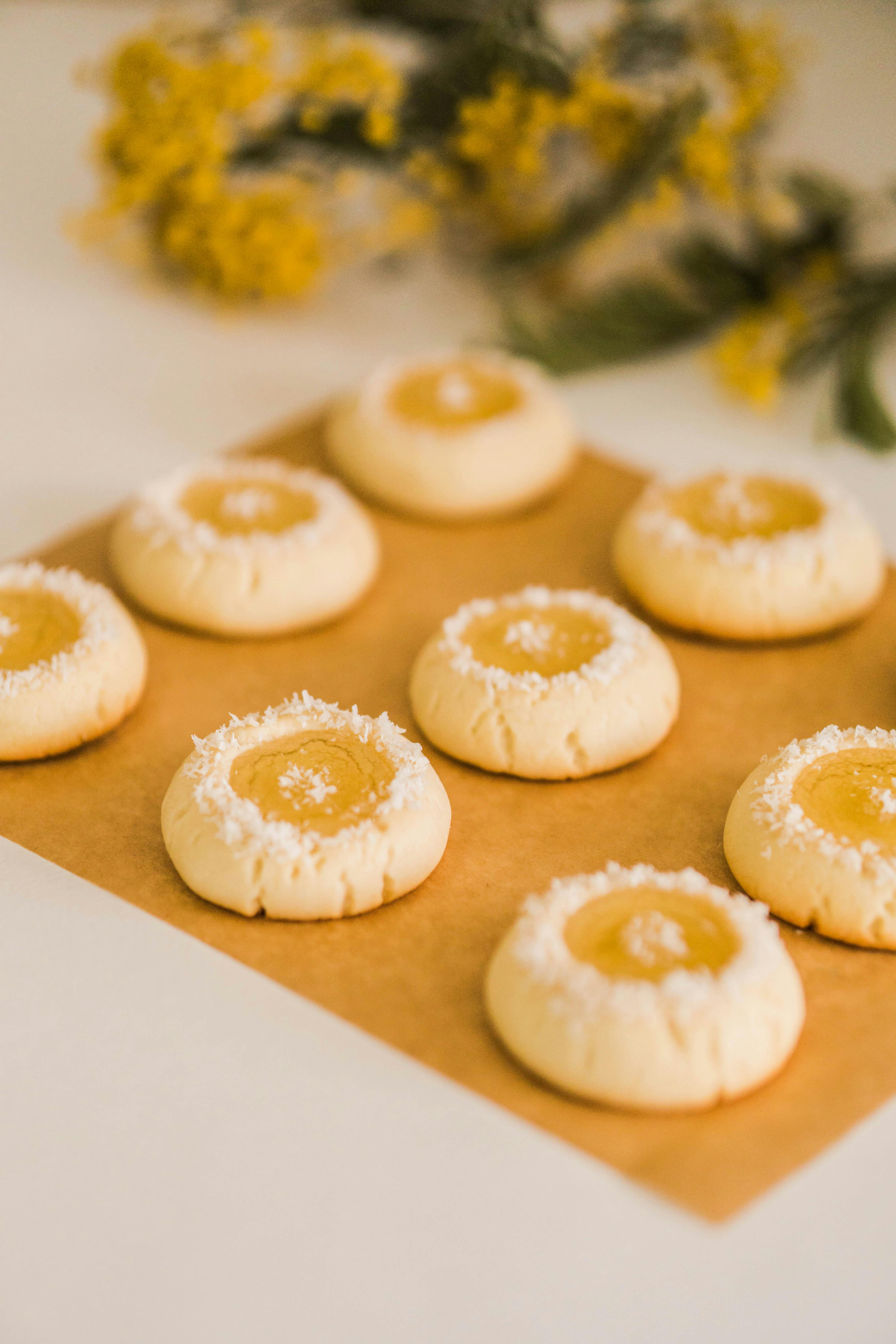 Biscuits au citron sur un comptoir | Source : Pexels