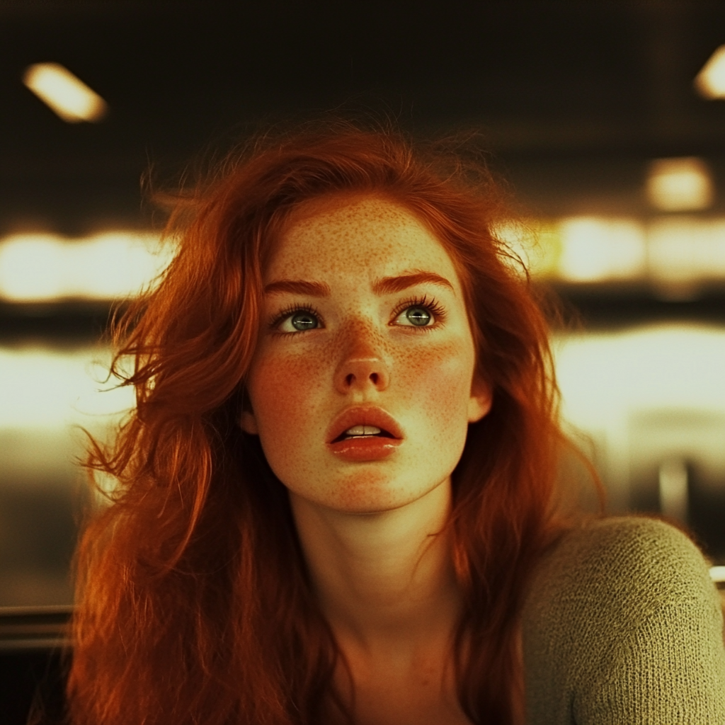 Une femme inquiète | Source : Midjourney