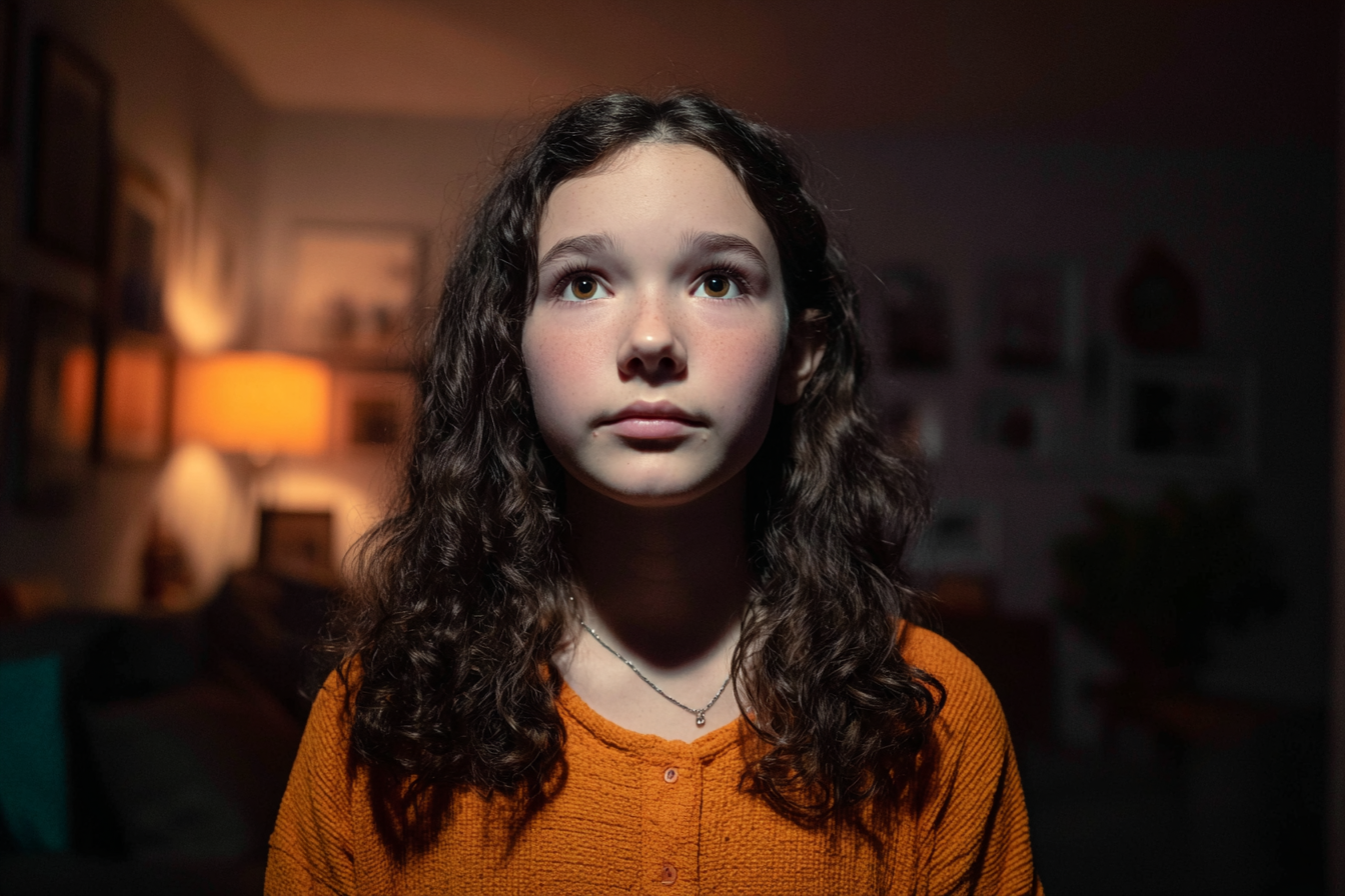 Une petite fille | Source : Midjourney