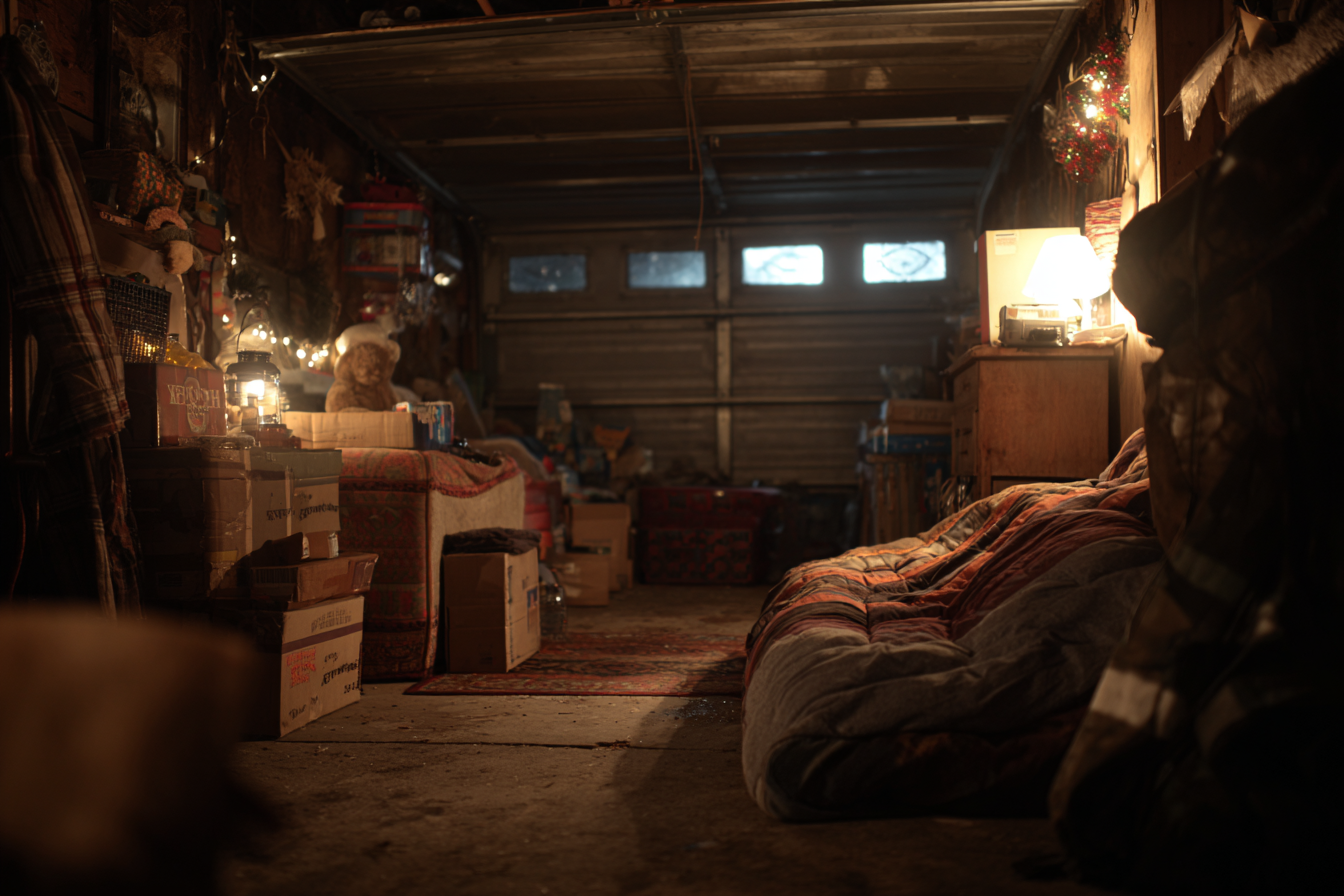 Un garage | Source : Midjourney