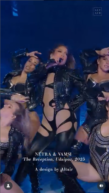 Jennifer Lopez, d'après un post daté du 24 novembre 2025 | Source : Instagram/wizcraft.weddings