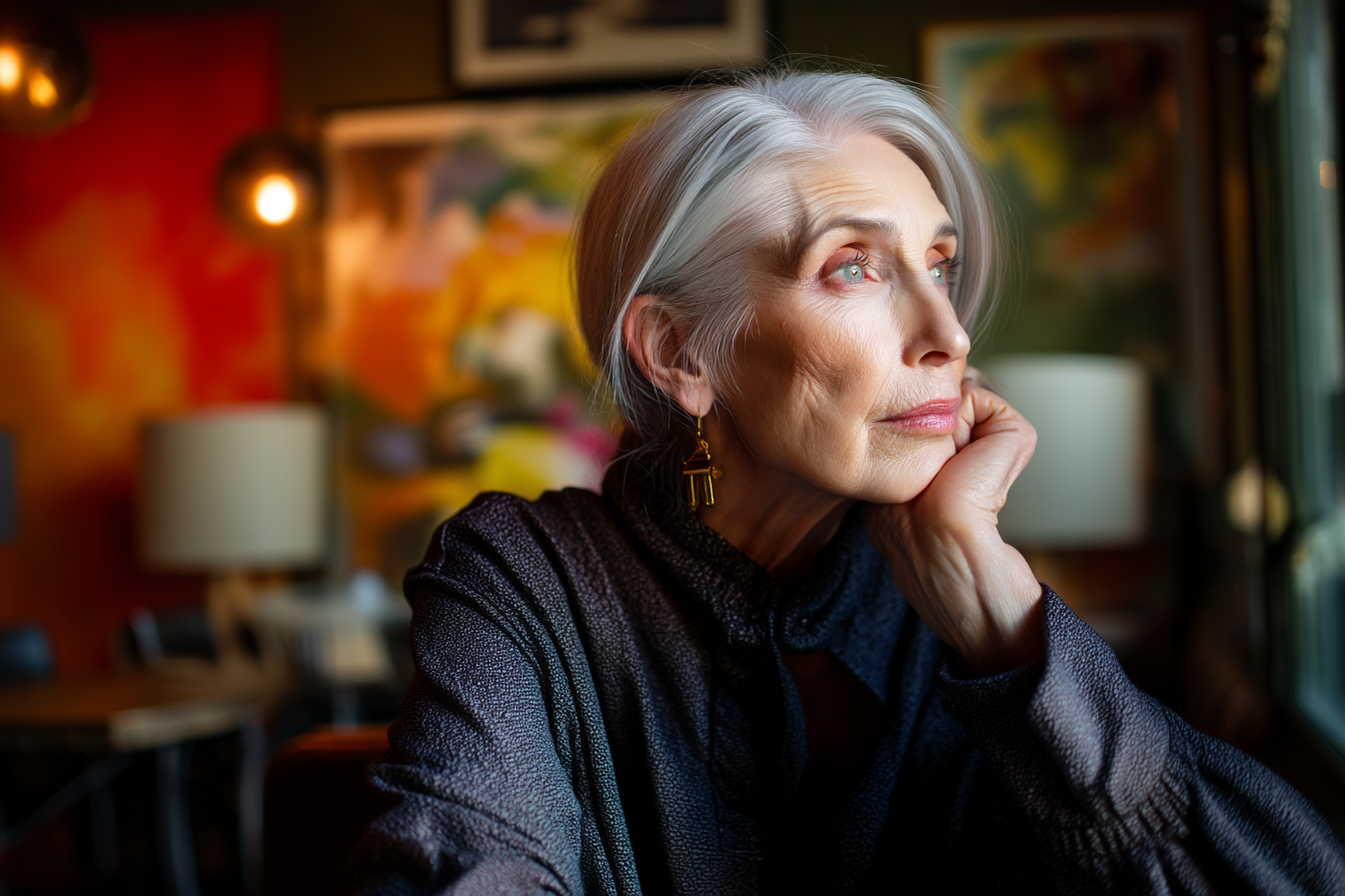Une femme âgée | Source : Midjourney