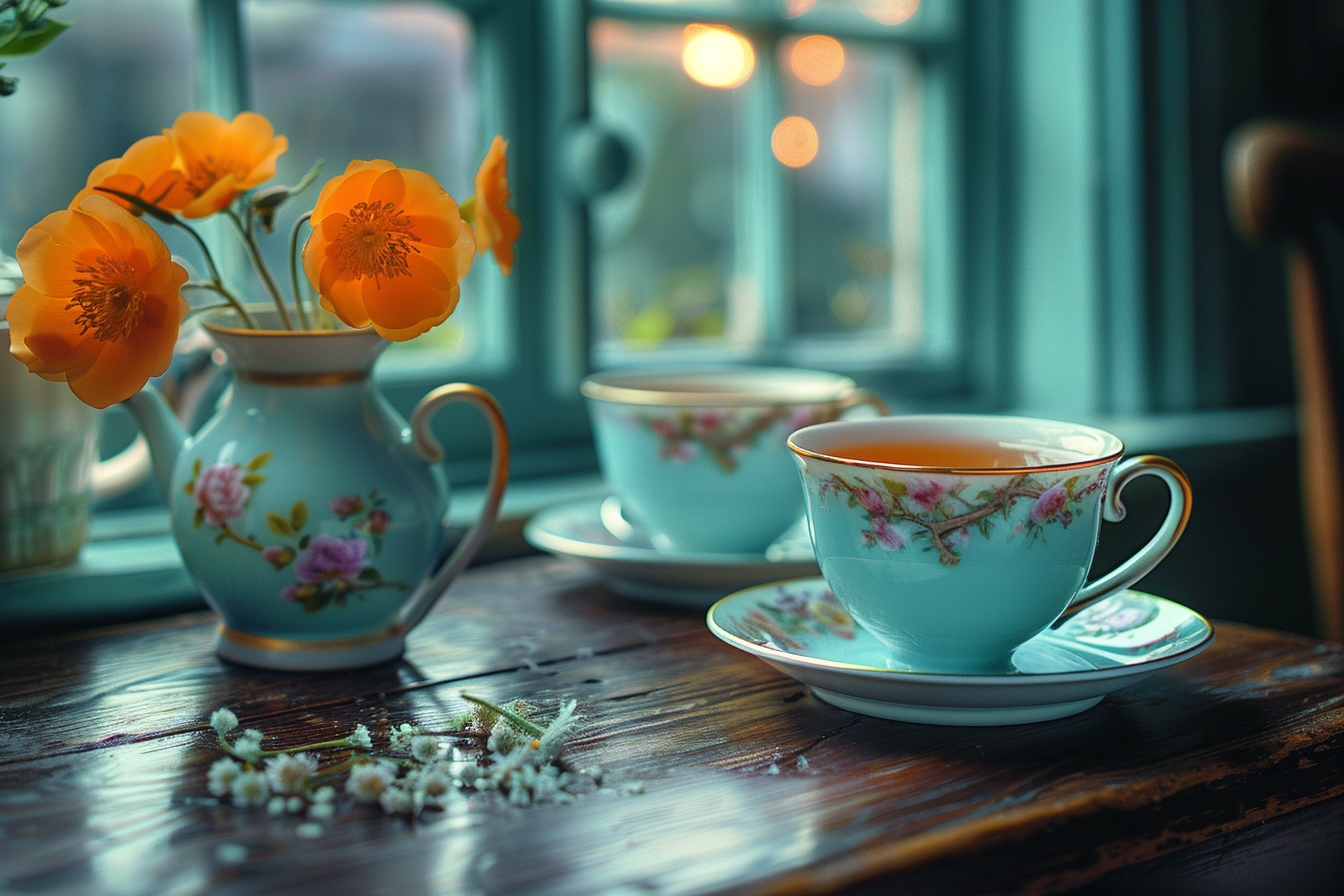 Twee kopjes thee | Bron: Midjourney