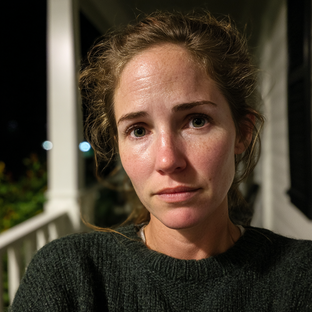 Gros plan sur une femme émotive | Source : Midjourney