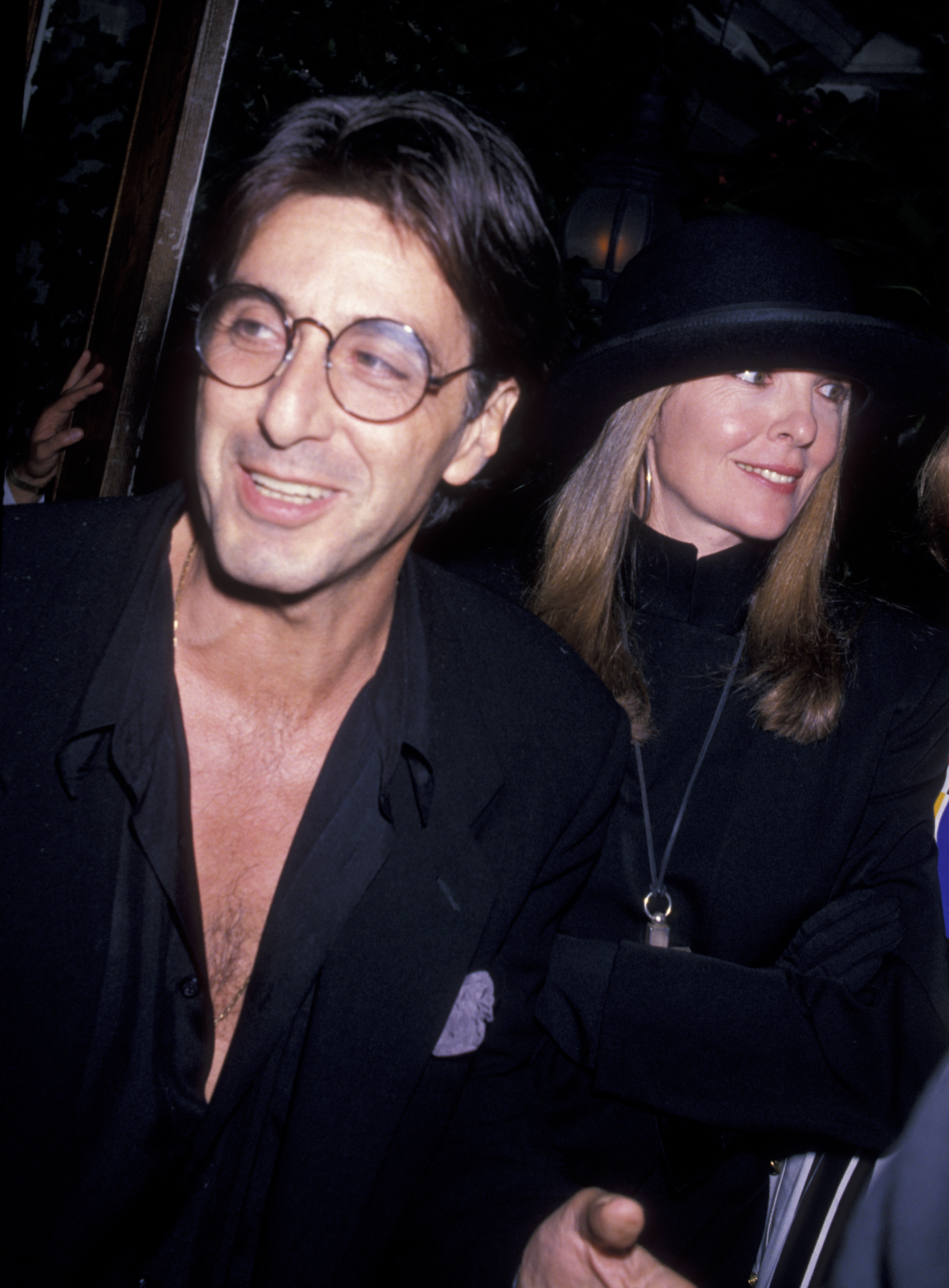 Al Pacino et Diane Keaton assistent à la soirée de première du film « Sea of Love » le 12 septembre 1989 au Tavern on the Green à New York | Source : Getty Images