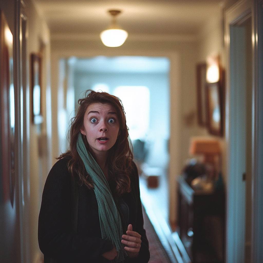 Une femme confuse | Source : Midjourney