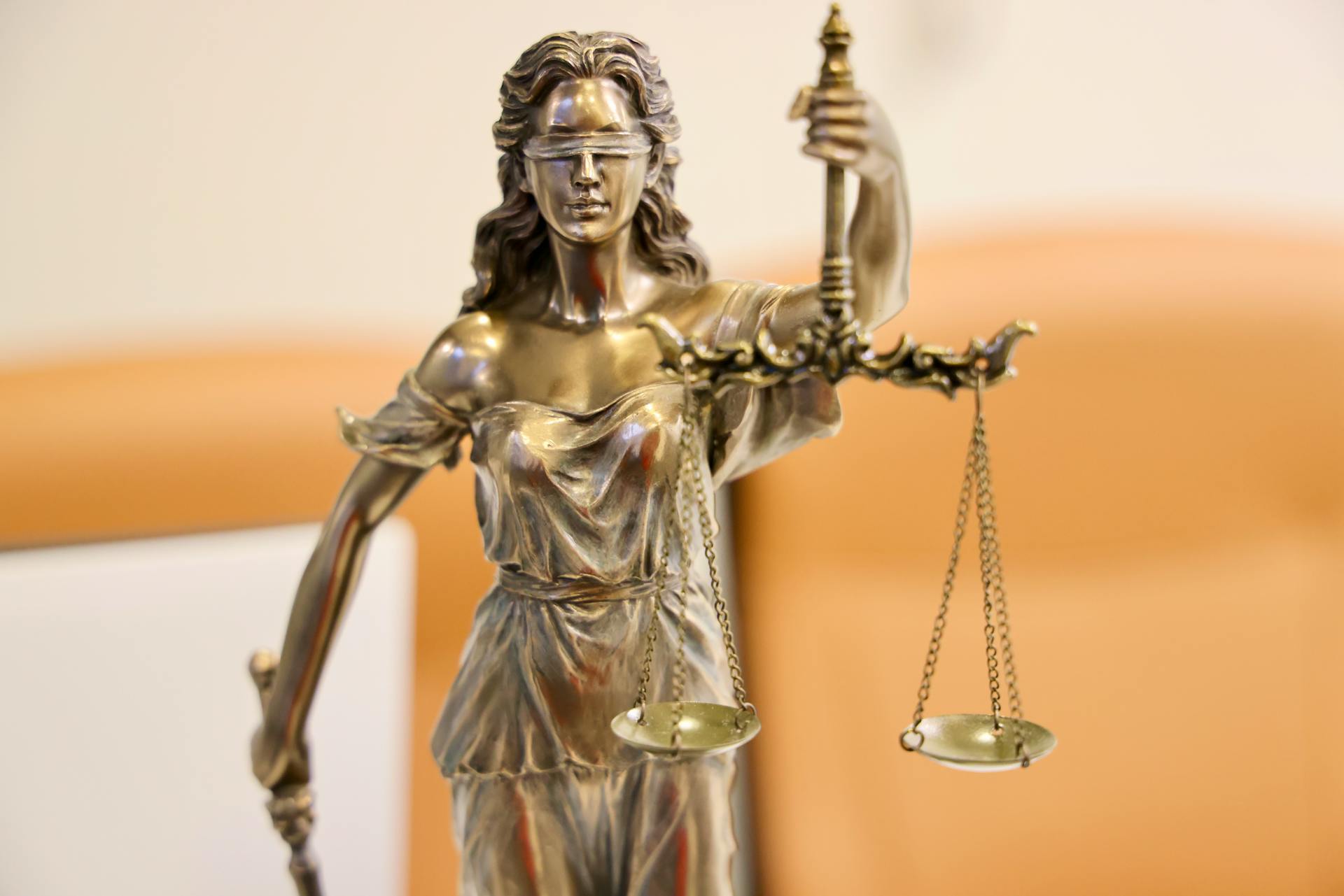 Statue de Justice avec la balance | Source : Pexels
