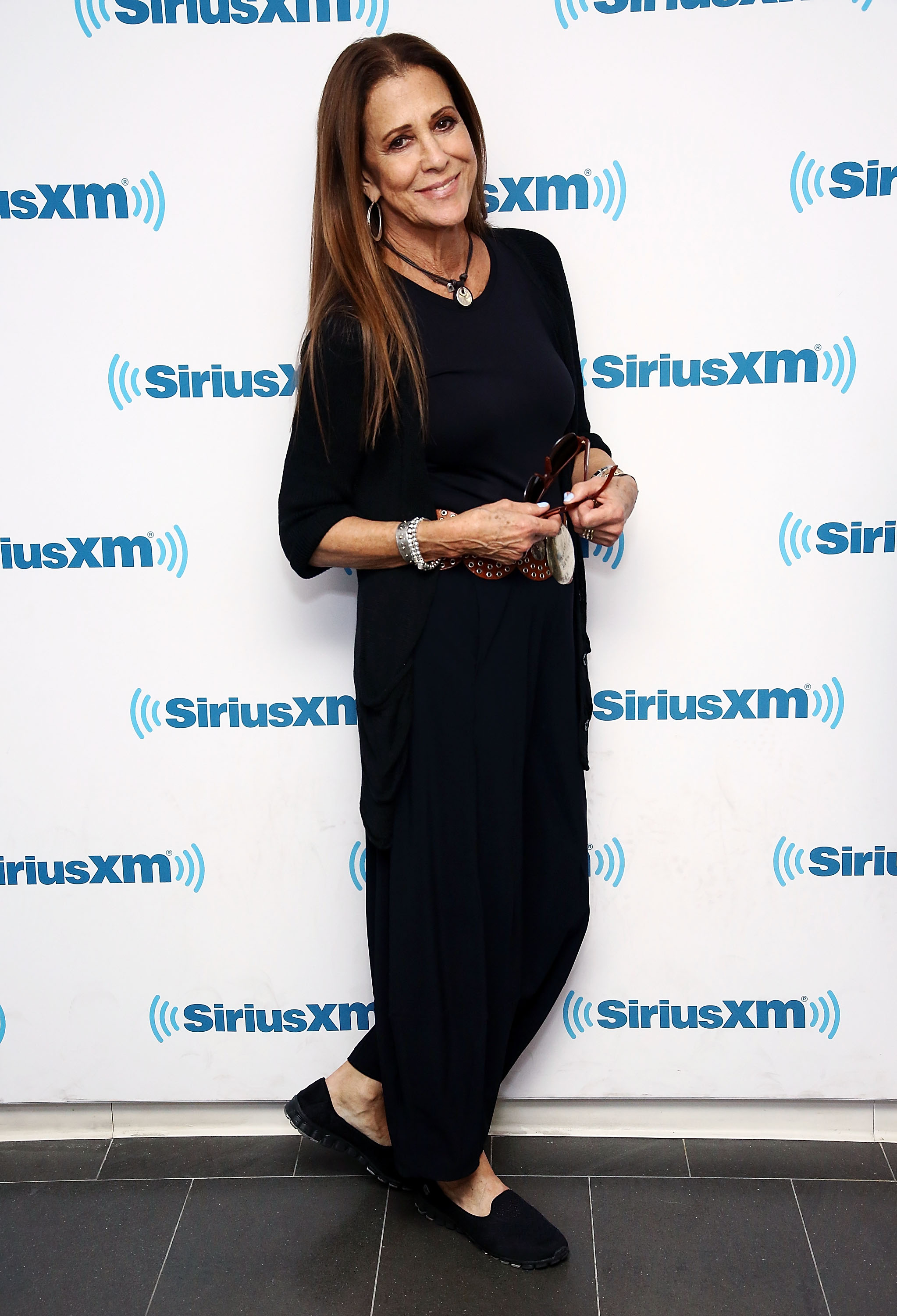 La chanteuse visite les studios de SiriusXM le 22 juin 2016, à New York | Source : Getty Images