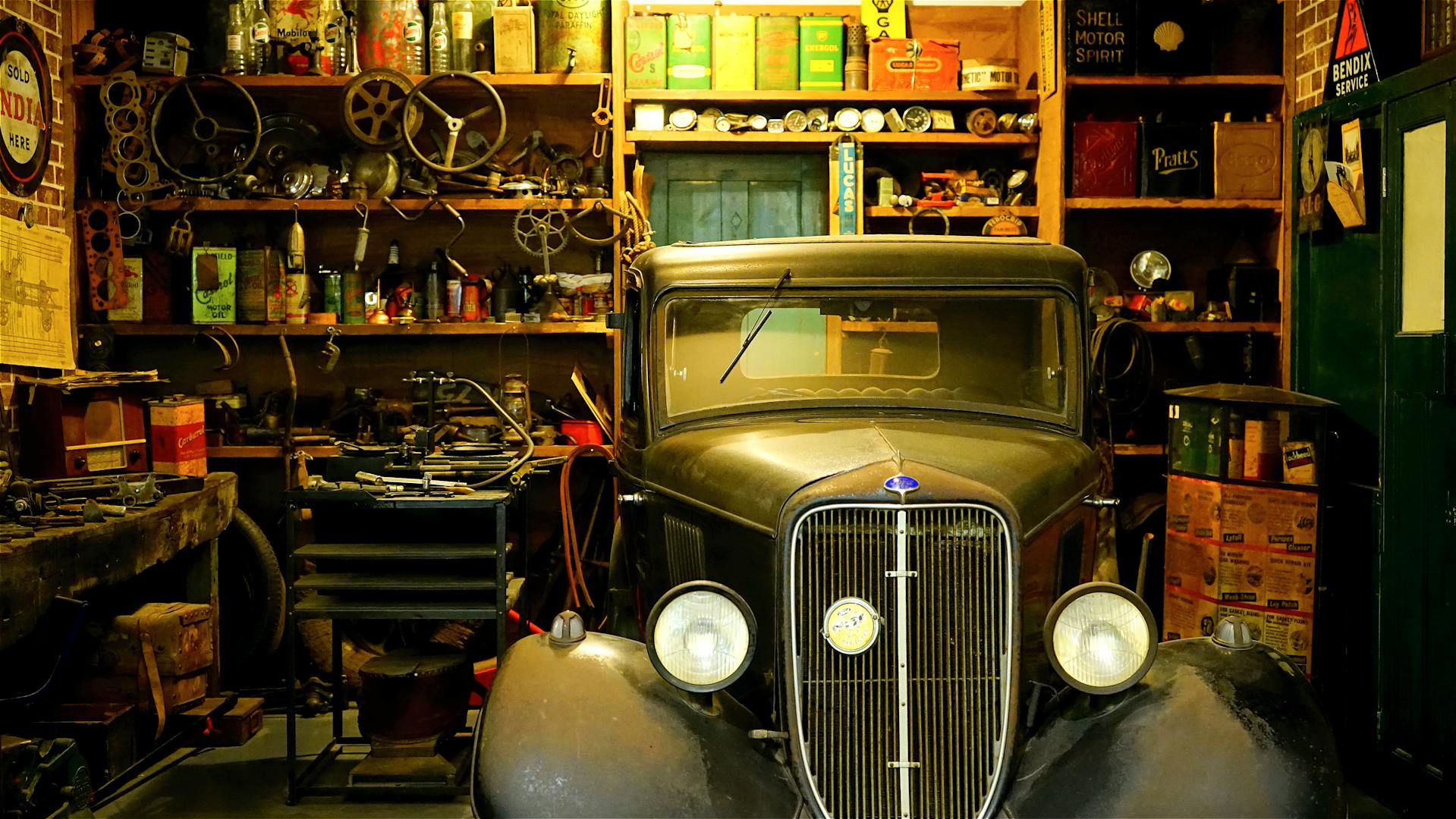 Un garage | Source : Pexels