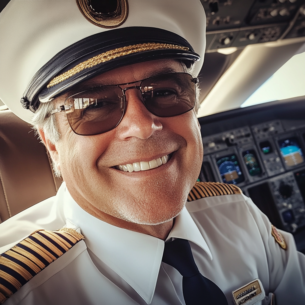 Un pilote d'avion | Source : Midjourney